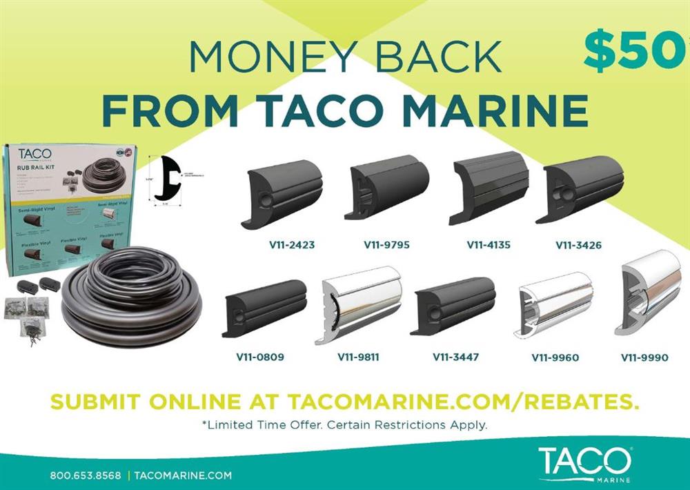 TACO Marine | rub rail kit blog image